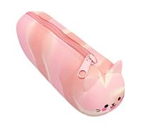 Estuche de almacenamiento de bolígrafos con cremallera de alta calidad, organizadores de escritorio para estudiantes, caja profesional para bolígrafos de oficina