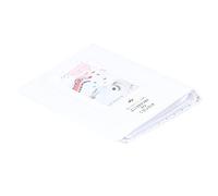 Estuche de Almacenamiento de Fotos de 3 Pulgadas, 64 Bolsillos, Miniálbum de PVC Duradero para FujifilmMini 9 (Perla Blanca)