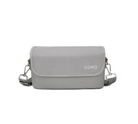 Estuche de almacenamiento de gran capacidad para DJI Pocket 4 / 4Pro, para Insta360 Luna Ultra a prueba de golpes, organizador de almacenamiento de viaje con forro de terciopelo, gris, Estuche de