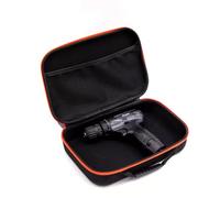 Estuche de almacenamiento de herramientas, bolsa de transporte de viaje, bolsa organizadora para taladro eléctrico, herramientas, sacapuntas, solo funda