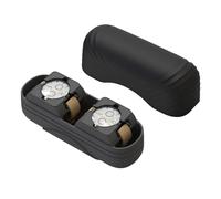 Estuche de almacenamiento de relojes de viaje, bolsa de silicona ligera a prueba de polvo y caja protectora para hombres, familiares, amigos, hogar, oficina, hotel, viajes al aire libre, organizador