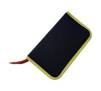 Estuche de almacenamiento para herramientas de taladro eléctrico, bolsa contenedor de tela Oxford, estuche de almacenamiento de accesorios, a prueba de golpes, impermeable, Amarillo grande