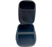 Estuche de almacenamiento para monitor de presión arterial con carcasa rígida de EVA y forro de terciopelo suave, protección a prueba de golpes y compartimentos organizados para un fácil acceso (negro