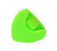 Estuche de almacenamiento para púas de guitarra, organizador de púas autoadhesivo, multiusos, portátil, reutilizable, para ukelele, banjo, Caja de selección triangular grande, un color aleatorio V,