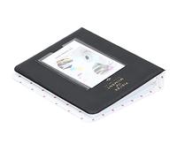 Estuche de Almacenamiento para Tarjetas Fotográficas Mini álbum de Fotos paraInstax Mini 9, 64 Bolsillos Duraderos, Fácil Visualización, Almacenamiento Multiusos, Tamaño (Negro)