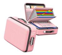 Estuche de almacenamiento permanente para documentos que ofrece seguridad inmune al agua, asa transportable para un fácil transporte, resistente al fuego