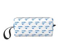 Estuche de almacenamiento portátil con estampado de bandera de Honduras, bolsa organizadora con cremallera para arreglos ordenados