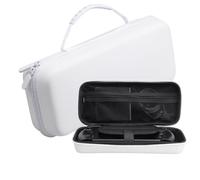 Estuche de almacenamiento portátil de PU la consola de juegos para GPD Win5, bolsa de almacenamiento portátil a prueba de golpes para accesorios de la consola de juegos para GPD Win5 (Blanco)