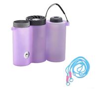 Estuche de almacenamiento portátil para Shark ChillPill FA022, caja organizadora desmontable con cordón, funda de transporte compacta de viaje para ventilador, cápsula de nebulización y accesorios de