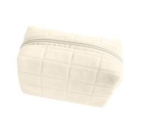 Estuche de almohada para lápices, bolsa acolchada para lápices, bolsa de maquillaje de gran capacidad, bolsa de maquillaje para cosméticos, almacenamiento de examen, color sólido de alta capacidad