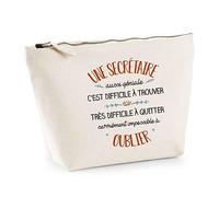 Estuche de aseo de maquillaje, ideal para regalo, color beige, neceser