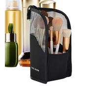 Estuche de aseo de viaje - Soporte cosmético vertical, třousse d́e tòilette que ahorra espacio | Organizador de higiene robusto, trono de belleza repelente de la suciedad, regalo de vacaciones, vòyage