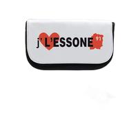 Estuche de belleza Estuche Maquillaje Je aime l'essone, Negro , talla única