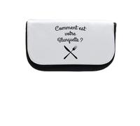 Estuche de belleza maquillaje Citation OSS 117 Blanqueta, Negro , talla única