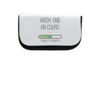 Estuche de belleza maquillaje fin de semana en curso, Negro , talla única