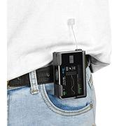 Estuche de bomba de insulina para tándem t: Slim X2, t: Funda con clip giratorio de 360 ° para t: Slim/t: Slim G4 - Negro