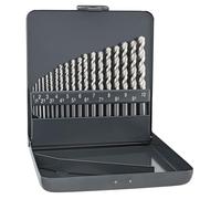 Estuche de brocas - 19 piezas de cobalto, alta resistencia, diseñado para perforar acero y otros metales, iluminación precisa, almacenamiento práctico. #