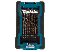 Estuche de brocas para metal e inoxidable hss-co, 25 pcs d-67577 makit