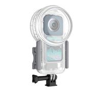 Estuche de Buceo de 50 Metros para Insta360 X6 Lente Óptica HD 360° Invisible, Resistente al Agua, Antivaho y a Los Impactos (IPX8)