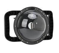 Estuche de Buceo para Cámara de Acción, Empuñadura Estabilizadora de Doble Asa con Lente de Puerto de Domo y Botón de Obturador, Estuche Impermeable para Fotografía Subacuática