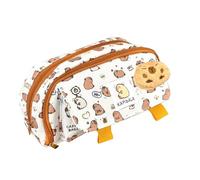 Estuche De Capibara, Lapicera Capibara Pencil Case, Estuche Aesthetic Lapicera De Capibara, Capibaras Pencil Pouch, Estucheras Lapiceras Escolares Niña, Bolsita Para Lapices De Gran Capacidad