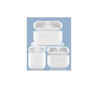 Estuche de carga inalámbrica compatible con AirPods de 1.ª y 2.ª generación, estuche de carga de repuesto con soporte Bluetooth compatible con