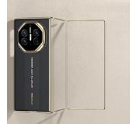 Estuche De Carga Inalámbrica Magnética para Huawei Mate XT/Mate XTS - Cubierta Envolvente Completa Galvanizada AG, Diseño Plegable con Protección De Lente Elevada (Negro,para Mate XT)