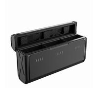 Estuche de carga múltiple para baterías GoPro Hero12/11/10/9: cargador triple de bolsillo con pantalla LED, puerto USB-C, control inteligente y