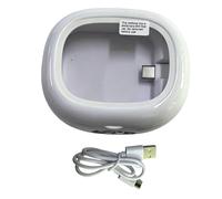 Estuche de Carga para Inteligente - con Tapa Transparente Pantalla Digital Batería 2000mAh | Base Carga Viaje para Inteligente,para Hogar Oficina Viaje Vacaciones De Negocios