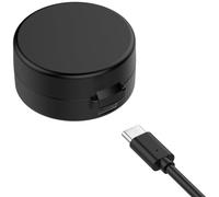 Estuche de carga para OURA para Ring Gen 4 - Estación de carga portátil con cable - Soporte compacto para caja de almacenamiento ABS - Accesorio de suministro eficiente de energía - Negro (15)