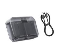 Estuche de carga Rapid 2 baterías de cámara luz LED para cámaras de acción Fast Case