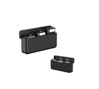 Estuche de carga rápida TELESIN compatible con DJI Osmo Action 6 / 360 / 5 Pro (caja de almacenamiento de baterías de tres ranuras, color negro)