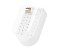 Estuche de cepillo más limpio para taladros de uñas, portabrocas de uñas - Juego de brocas de uñas con 30 agujeros - Estuche de brocha de uñas antisalpicaduras, incluye 2 cepillos para usar en el