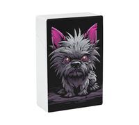 Estuche de cigarrillos de plástico gris con diseño de Winnie the Pooh, resistente al agua y personalizado. Novedades para papá y esposo.