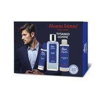 Álvarez Gómez Agua de Perfume Titanio Homme Estuche | Precio, Comprar n/a 150 ml + 30 ml + Shower Gel 200 ml