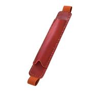 Estuche de cuero con banda elástica para lápices, para diario de tapa dura, portalápices, estuches para cuadernos