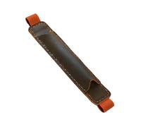 Estuche de cuero con banda elástica para lápices, para diario de tapa dura, portalápices, estuches para cuadernos