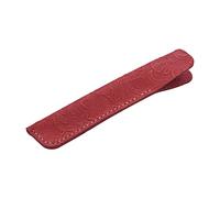 Estuche de cuero hecho a mano para bolígrafo, funda estilo vintage, para bolígrafo de un solo bolígrafo, 6.3 x 1.2 pulgadas, Según la descripción, default, Moderno