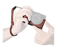 Estuche de cuero SmallRig 5678 para RICOH GR IV / GR III / GR IIIx / GR III HDF / GR IIIx HDF, rojo