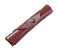Estuche de Cuero Vintage - Estuche de Cuero de Vaca Premium para Herramientas de oficina18cm X3cm
