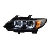 Estuche de diseño para coche compatible con BMW M3 328i 335i 330i E92 E93 2006-2012 Faros delanteros H7 D2H Angel Eye Bi Xenon Beam(No Bulb In Low Beam)