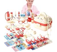 Estuche de Doctor Genérico para Doctor Infantil con Diseño de Maleta | Set de Imitación Multifuncional, Médico para, Juego de Imitación