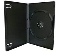 Estuche de DVD Individual Negro - Espina de 14mm (50)