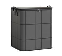 Estuche de embalaje con cremallera, organizadora de mantas, placa con asa, herramienta para priorizar tareas de gestión del espacio, productos de organización del hogar, contenedor de tela