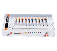 Cobra Set de pintura al óleo Study – 10 tubos de 40 ml – sin disolventes, mezclable con agua