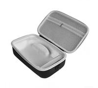 Estuche de EVA compatible con altavoz inalámbrico JBL Charge 6, bolsa de almacenamiento gris con doble cremallera y bolsillo interior,