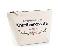 Estuche de fisioterapeuta en la parte superior | Idea de regalo Colega Trabajo Retiro Bolsa Maquillaje Inodoro