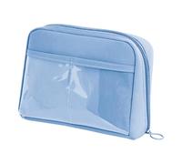 Estuche de gran capacidad para lápices, bolsa de alta capacidad, 12 compartimentos, bolsa de almacenamiento para marcadores, organizador portátil de suministros de arte, bolsa multifuncional para