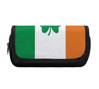 Estuche de gran capacidad para lápices con texto "Happy Irish Holidays" para hombres, organizador de herramientas de oficina, Estilo, One size