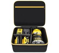 Estuche de Herramientas Compatible con DEWALT 20 V MAX XR (DCW600B)/ para enrutador inalámbrico Makita XTR01Z 18V LXT de Iones de Litio, Soporte de Transporte de Almacenamiento de Tela para baterías